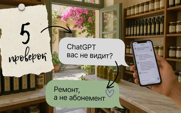 Ваш сайт не видит ChatGPT? 5 проверок и ремонт, а не абонемент